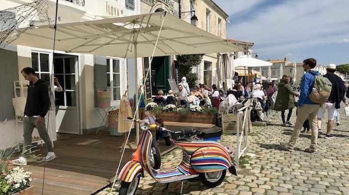 Île de Re cafes and boutiques