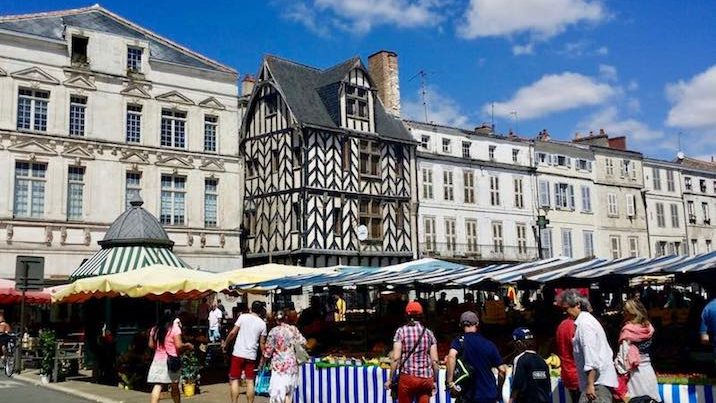 La Rochelle market square