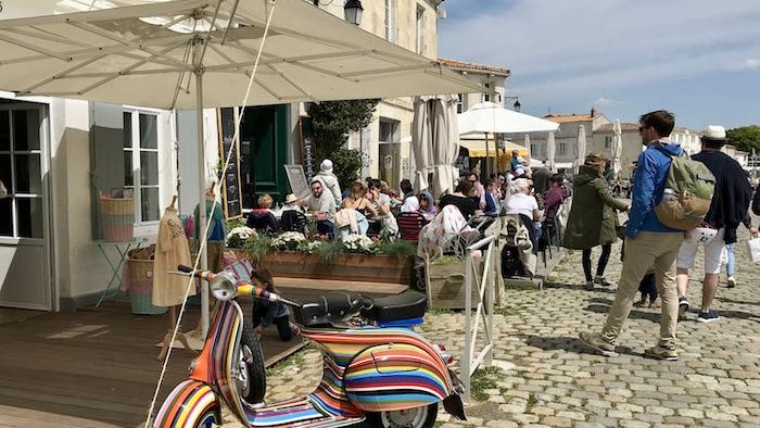 Île de Ré cafés et boutiques